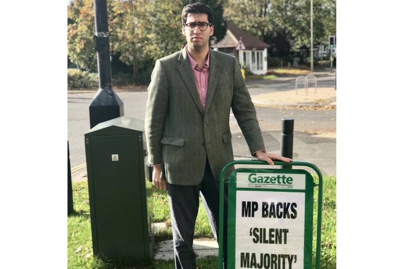 MP Backs Silent Majority