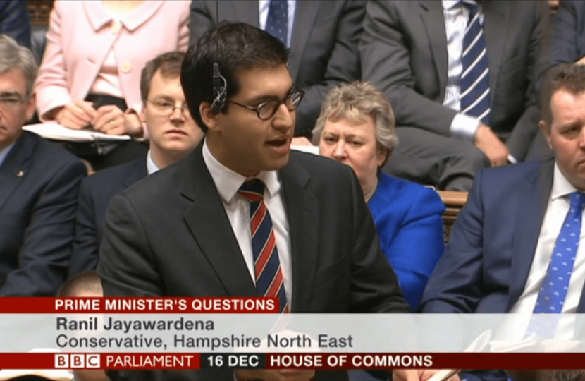 Ranil in the House of Commons