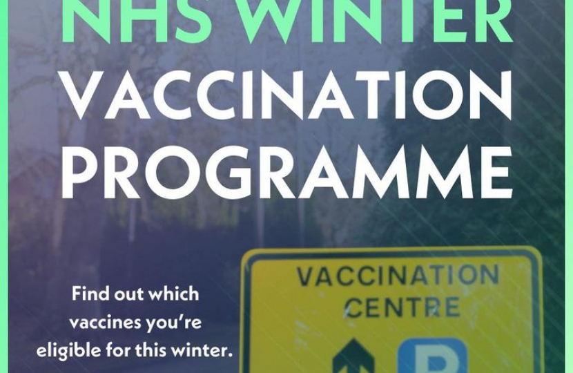 NHS winter vaccine advert