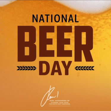  National Beer Day graphic